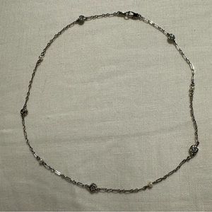 Ralph Lauren silver tone Amalfi Coast choker necklace